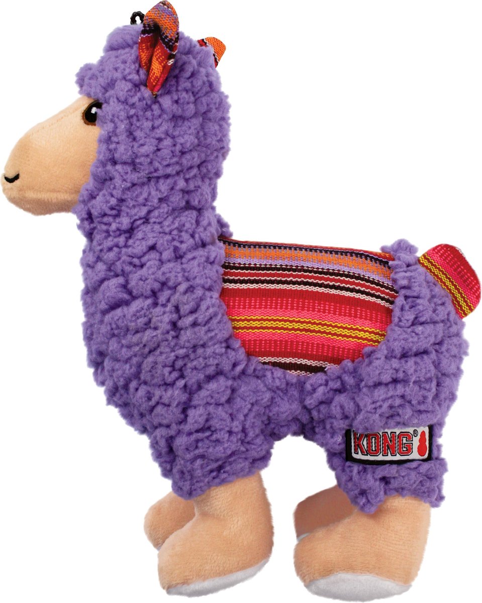 Hondenspeelgoed - Hondenknuffel - Kong Lama - 29x17x8cm