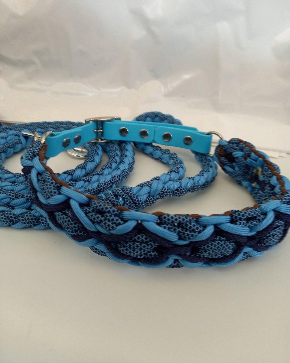 Handgemaakte paracord halsband - Alpenwutz