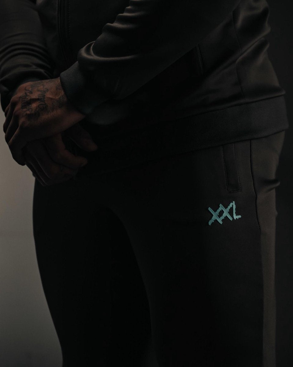 Malelions // XXL Nutrition Pants - Antra/Light Blue