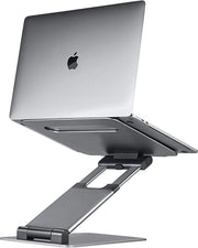 LURK® ELEVATOR Ergonomische verstelbare laptop standaard - Volledig verstelbaar en opvouwbaar - Combineer staand en zittend werken - Zit-sta laptopstandaard universeel