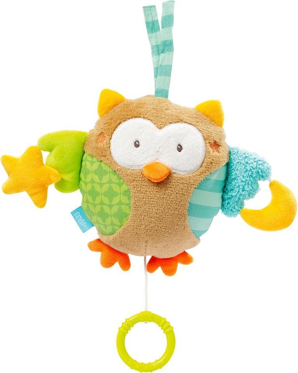 Fehn Sleeping Forest Muziekdoos Uil 18 Cm
