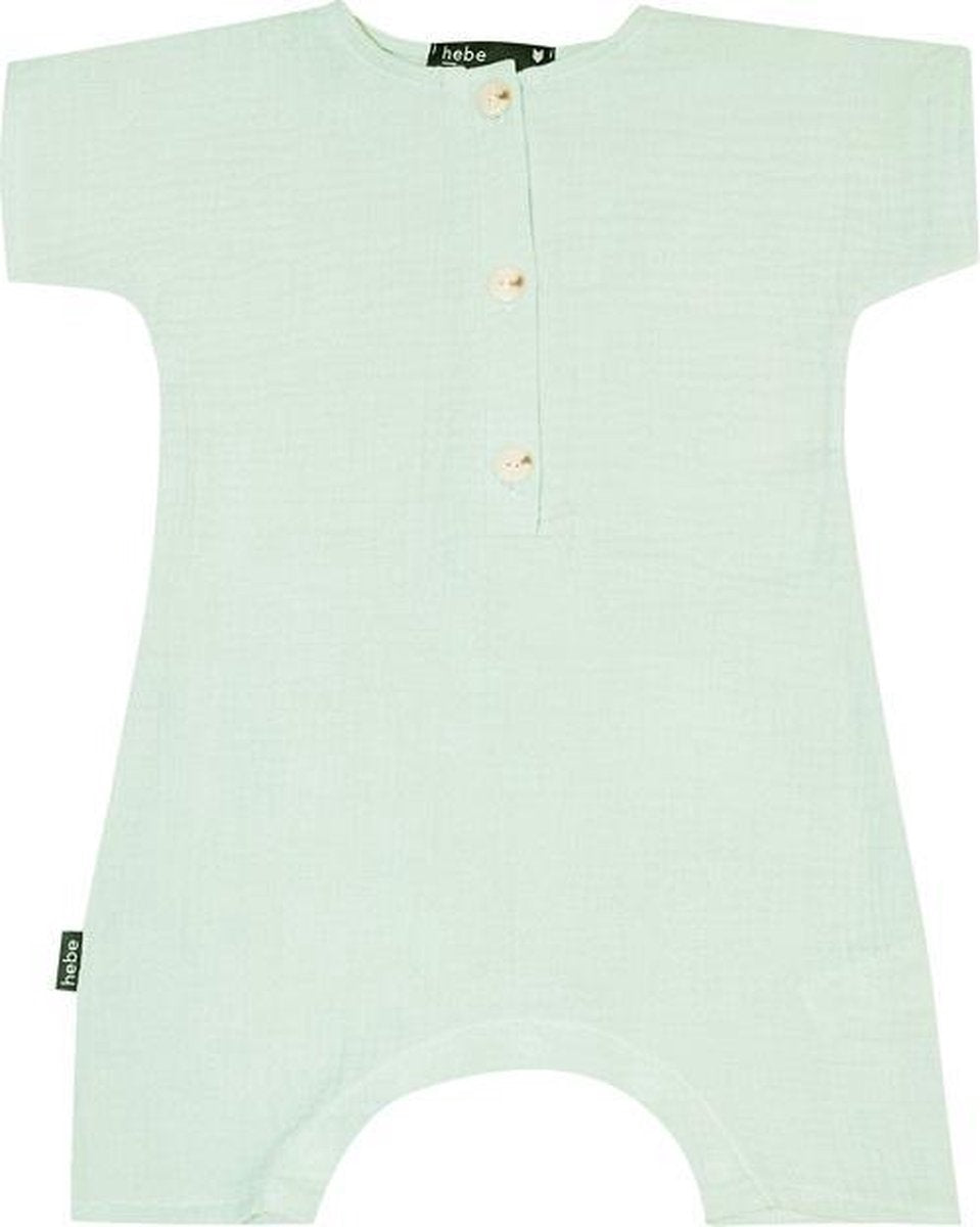 HEBE - romper - mousseline mint - Maat 74/80