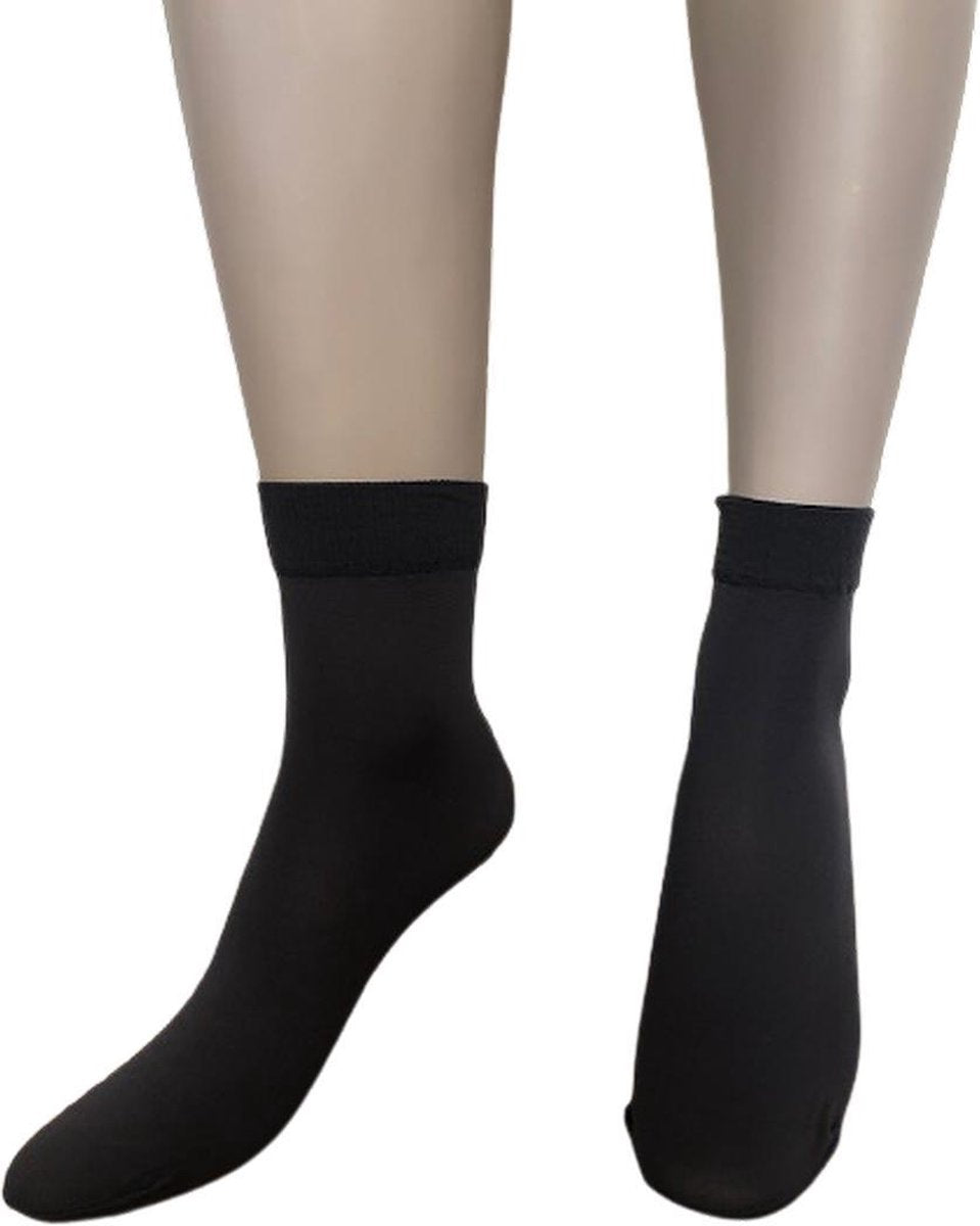 Gabriella Microfiber Pantysokjes 50 DEN. Grafiet.One size