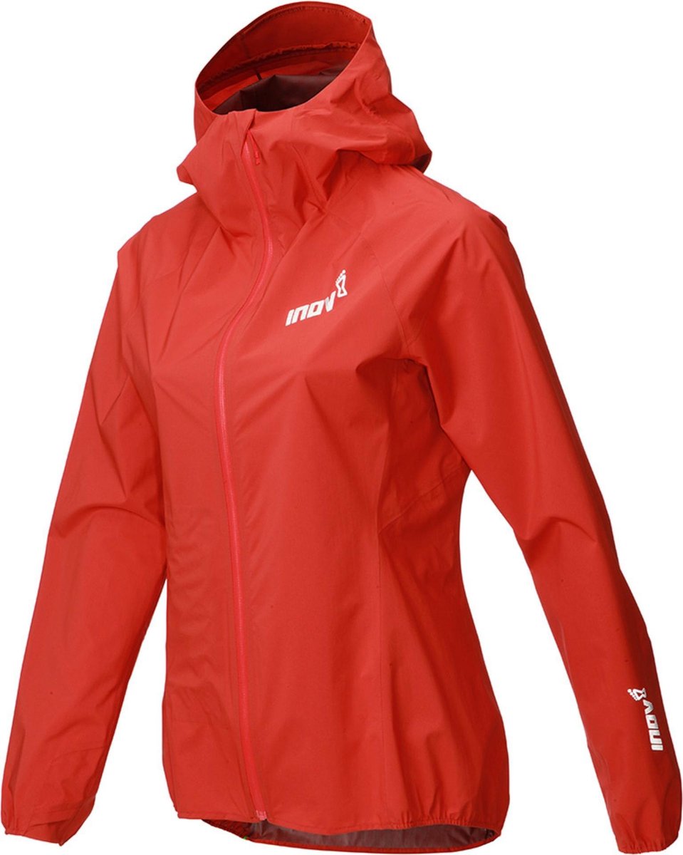 Inov-8 Sportjack Stormshell Fz Dames Polyamide Rood Maat 32