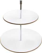 Point-Virgule Etagère - Rond - Wit - Ø 19cm & Ø 25cm