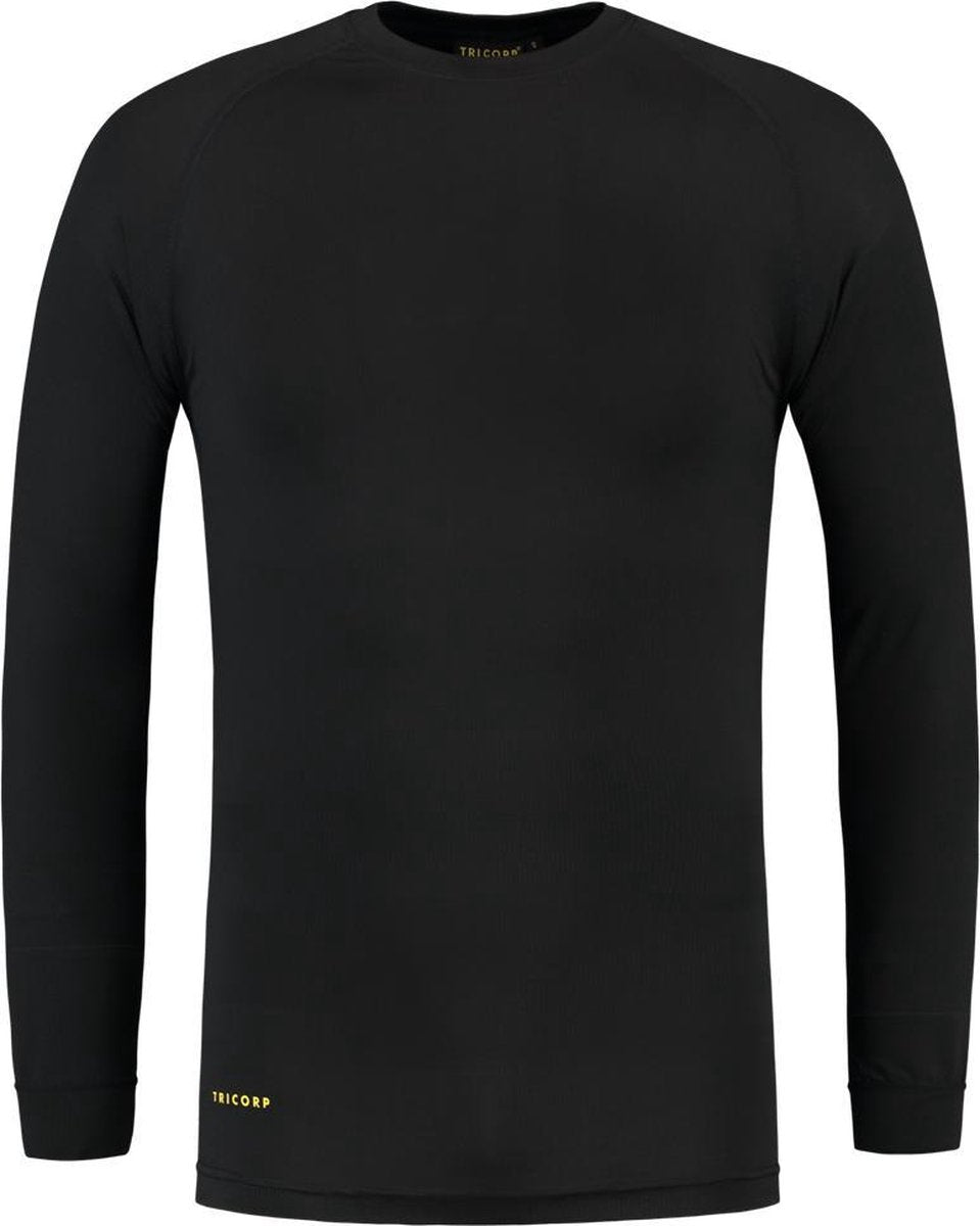 Tricorp Thermo-Shirt 602002 Zwart - Maat XL