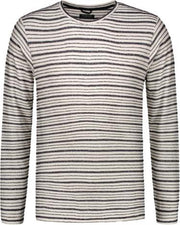 Dstrezzed Crewneck Longsleeve Slub Stripe Dark Navy (202426 - 649)
