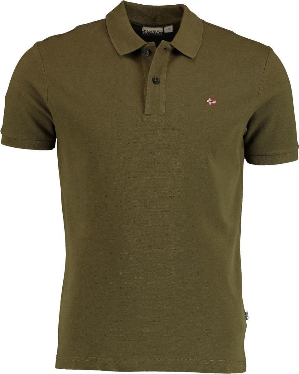 Napapijri NP0A4EGB Polo met korte mouwen - Maat XL - Heren