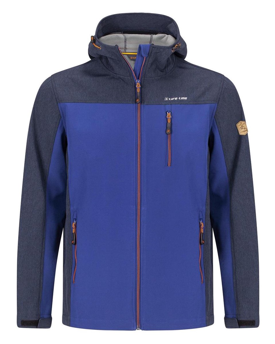 Life-Line Dartlo Jas - Heren Outdoor Softshell Jas - Gevoerde Wandeljas