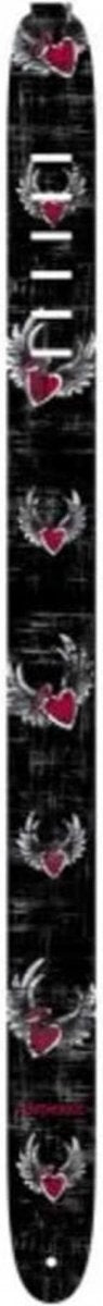 lederen gitaarband 6