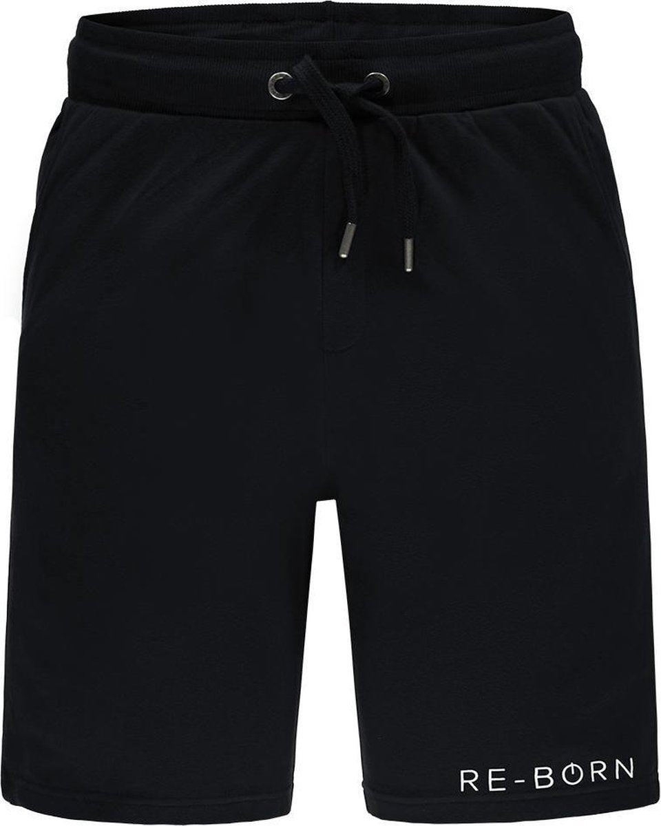 Re-Born Jogging Short Heren - Zwart - Maat L