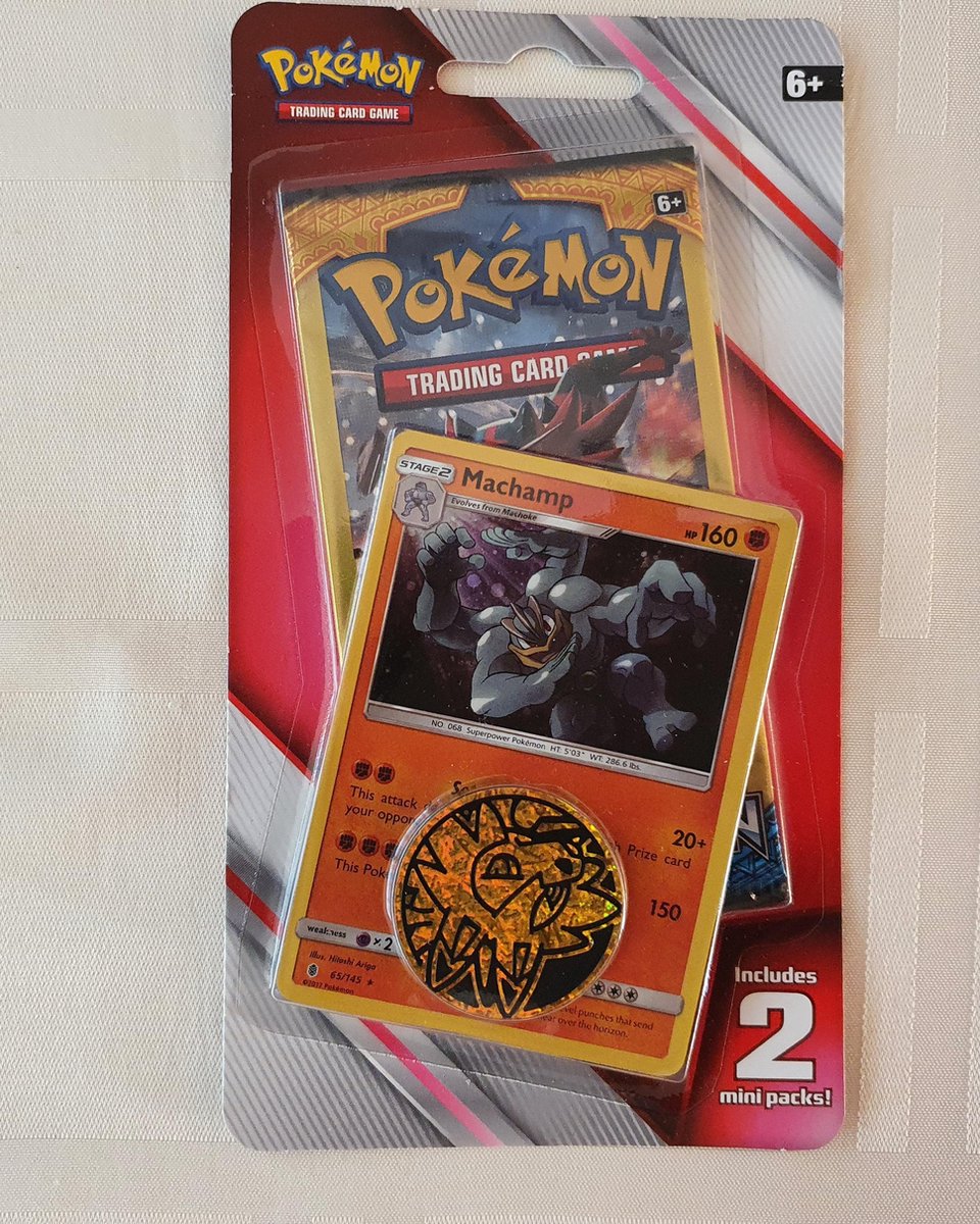 Pokemon Promo Coincard Machamp