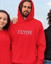 Bonnie & Clyde Hoodie Red (Clyde - Maat 3XL)