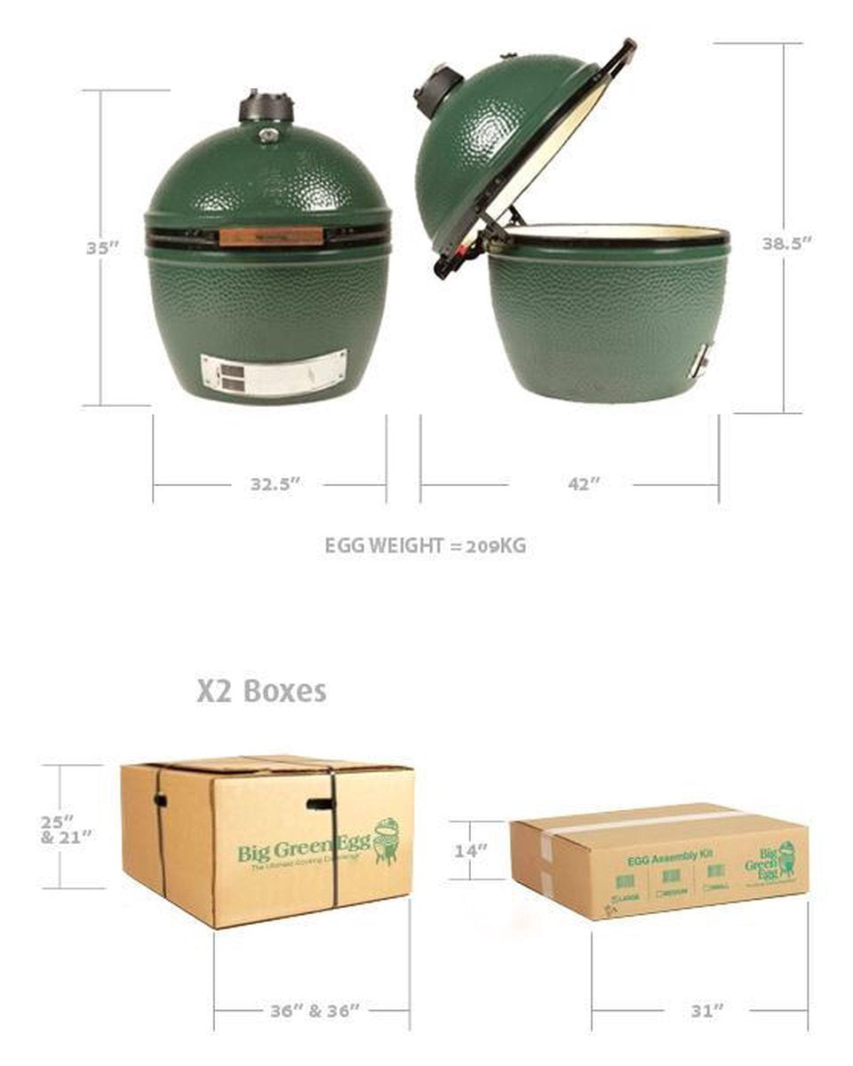 Big Green Egg Houtskoolbarbecue XXL - Zonder onderstel