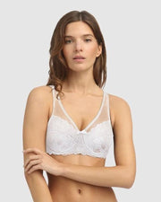 Dim Generous Essentiel Bh - Beha - Met Beugel - Met Kant - Maat 90B - Wit