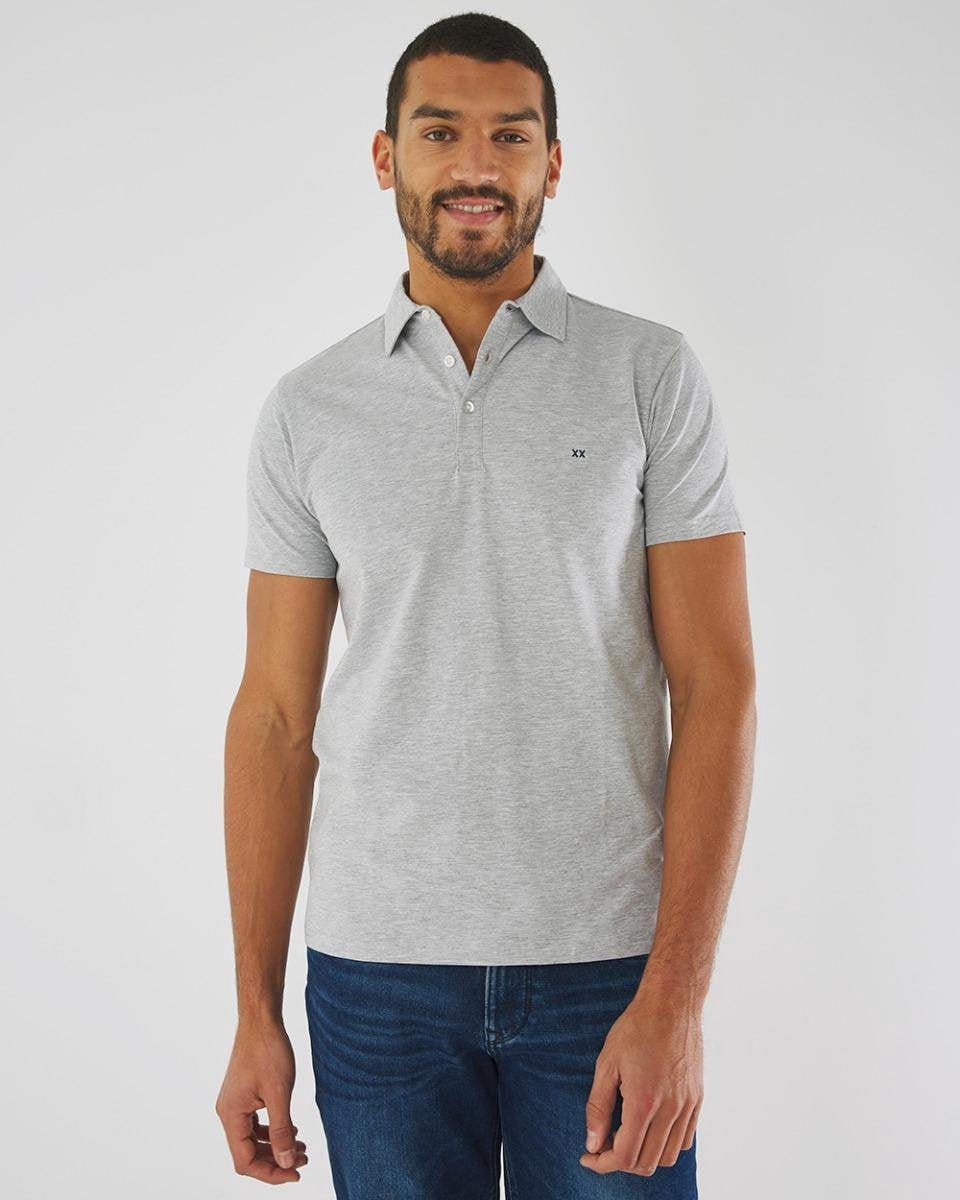 Mexx Heren Polo Kay Grijs-M (5)
