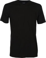 HOM - Heren - Business Hilary V-hals T-shirt - Zwart - M