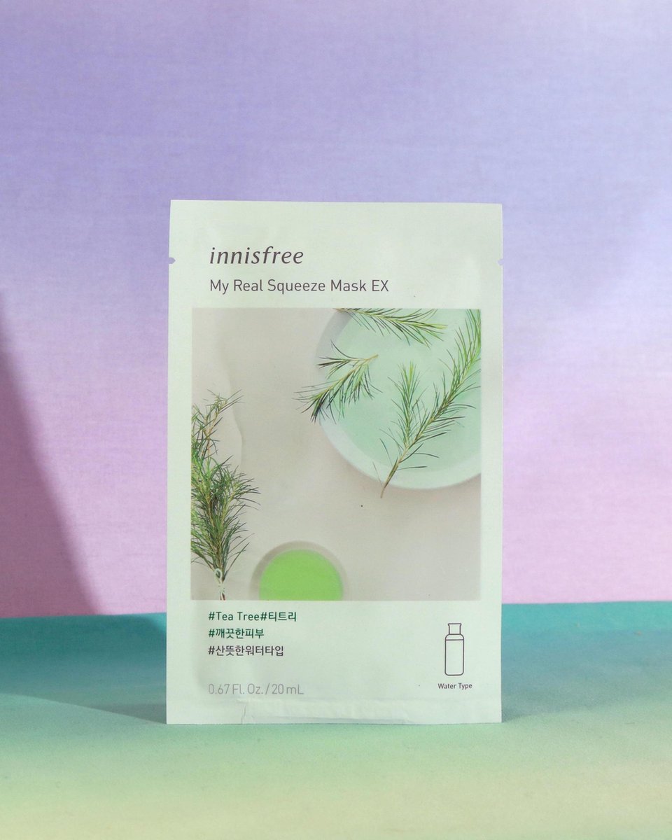 Innisfree My Real Squeeze Mask Tea Tree