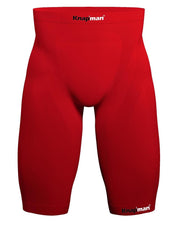 Knapman Zoned Compression Short 45% Rood | Compressiebroek (Liesbroek) voor Heren | Maat XS