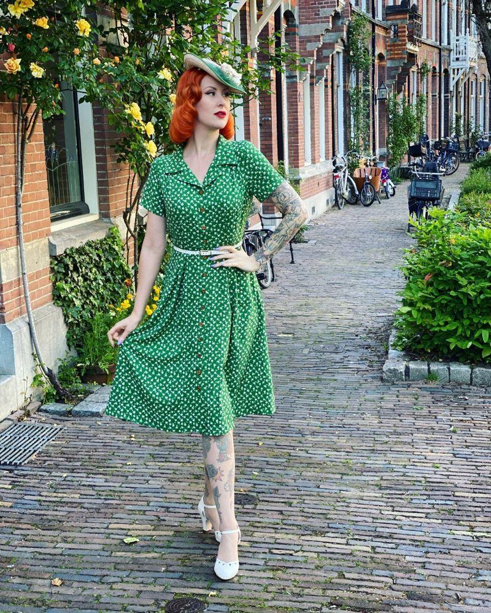 Lara Kleedje in Frisgroen