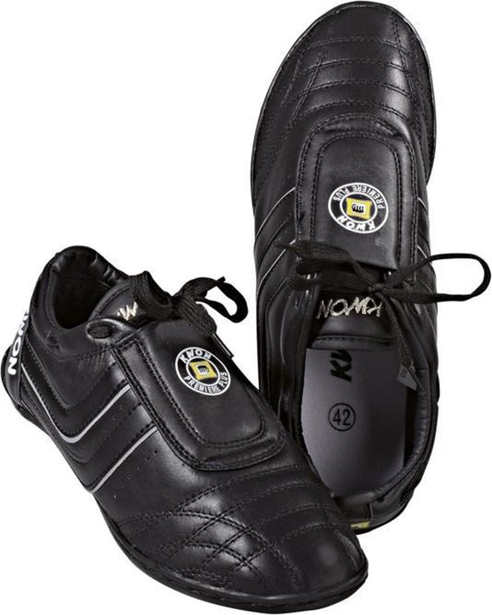 KWON Taekwondo schoenen Premiere leer zwart