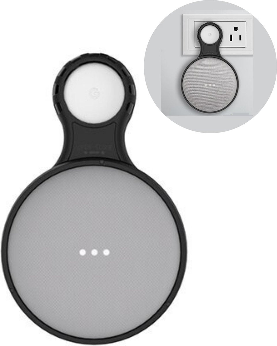 HMerch™ Google Home Mini Houder - Wall Mount - Zwart - Google Home Mini Accessoires - Case