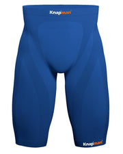 Knapman Zoned Compression Short 45% Royal Blauw | Compressiebroek (Liesbroek) voor Heren | Maat XS