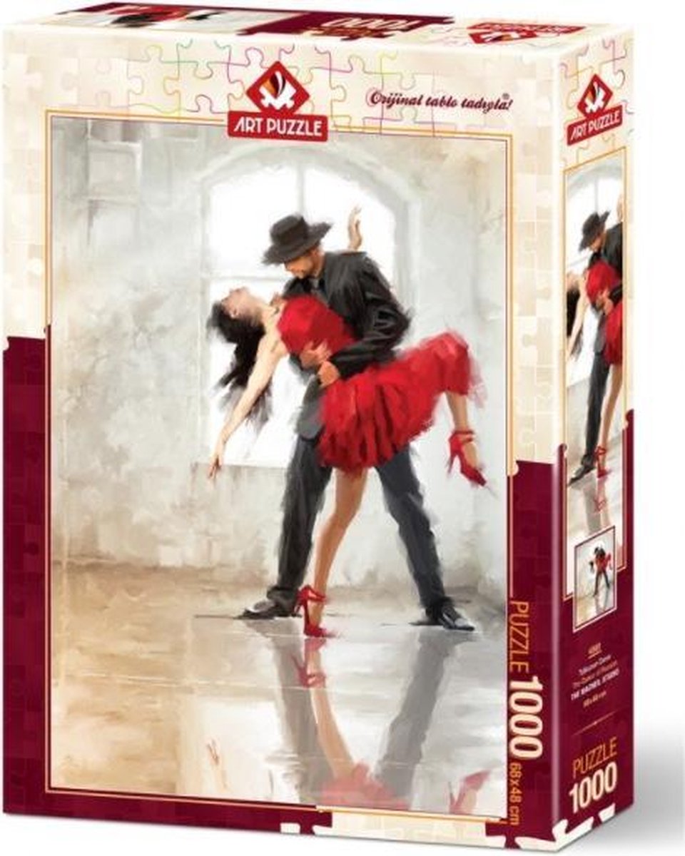 Art Puzzle Dans Der Liefde 1000 Stukjes