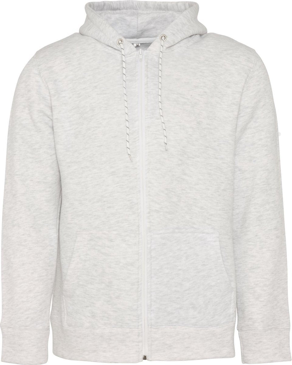 REWAGE Hoodie Met Rits Heren - Grijs - XXL