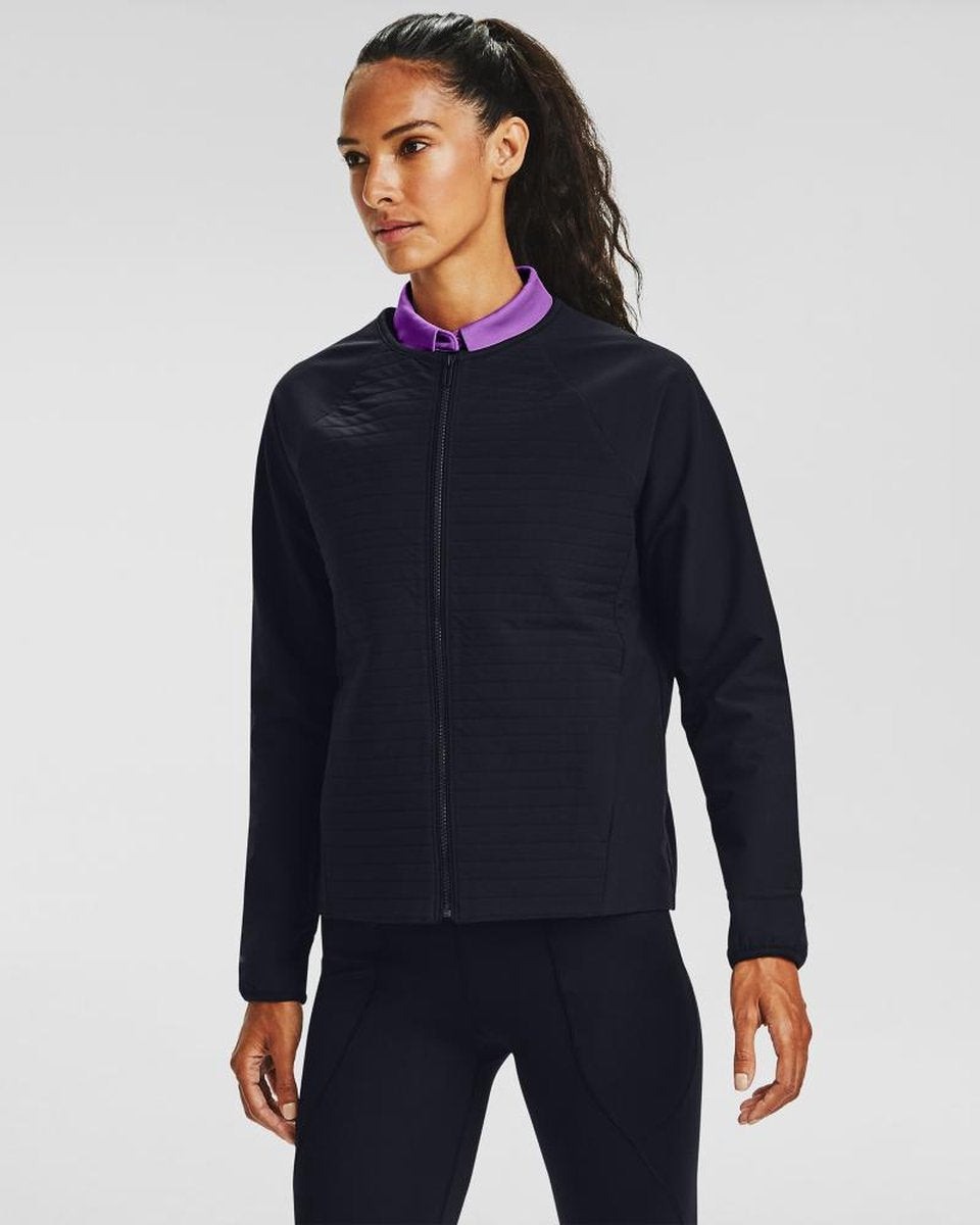 UA Storm Revo FZ Jacket-Zwart - Dames maat: M    dames > golf kleding > jassen