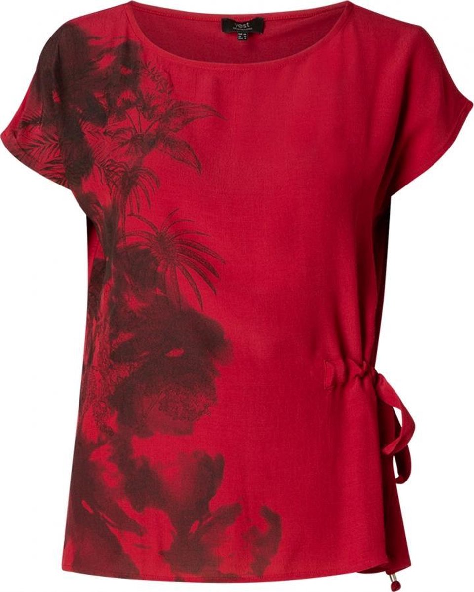 YEST Ilaisha T-shirt - Port - maat 44