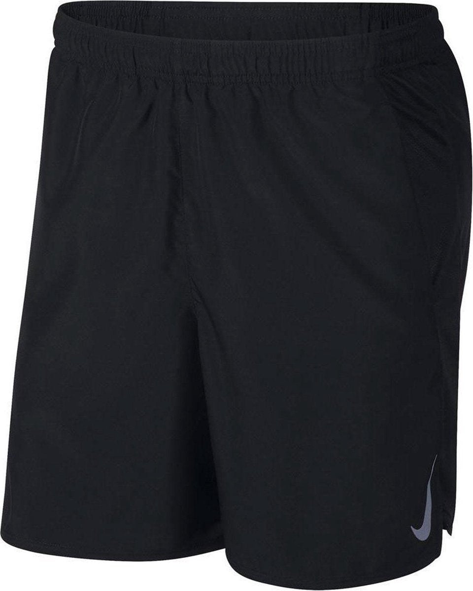 Nike Chllgr Short 7In Bf Heren Sportbroek - Black/Black/(Reflective Silv) - Maat XXL