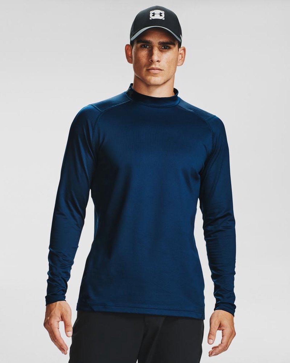 UA CGI LS Golf Mock-Academy / Academy / Pitch Gray