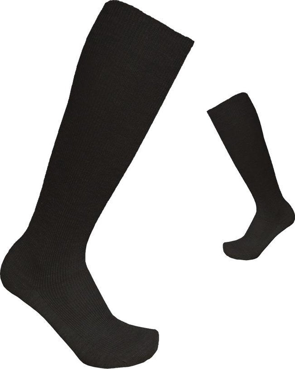 3-Pack Antipress Losse Boord Kniekousen die niet Afknellen - Zwart - Heren - Maat 45-47