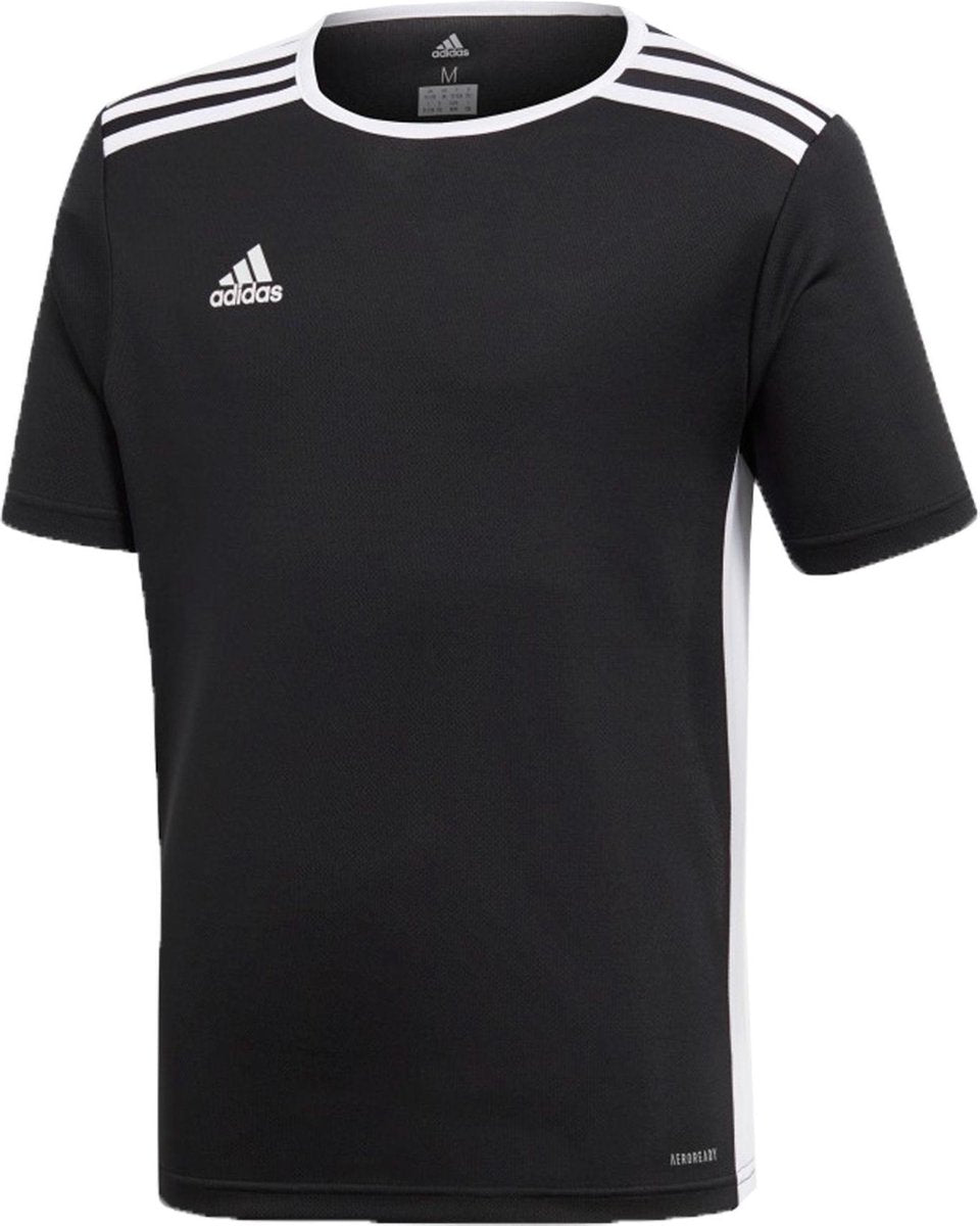 adidas Sportshirt - Maat 164  - Unisex - zwart