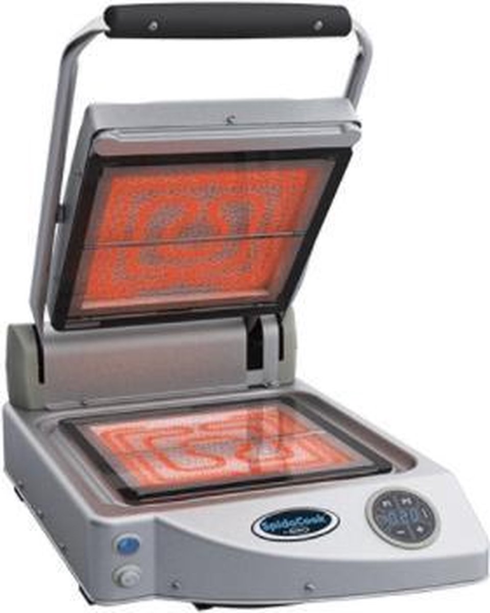 Unox enkele keramische contactgrill (glad/glad)