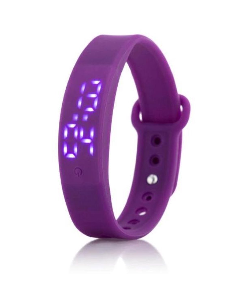Styletics steps fitness tracker lila- Stappenteller- Calorieteller- Sport horloge