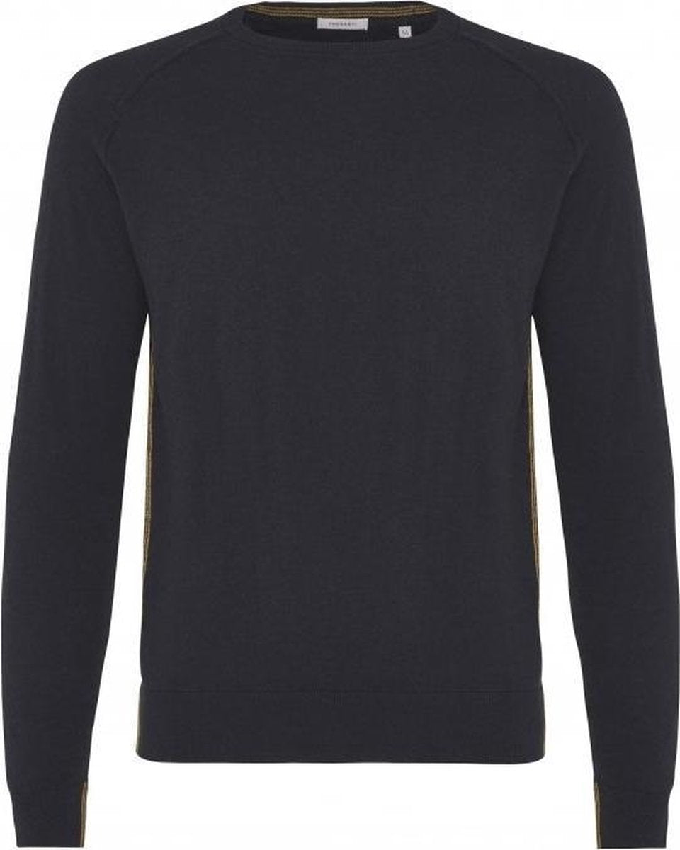 Tresanti Heren Pullover Ronde Hals Navy Regular Fit - S
