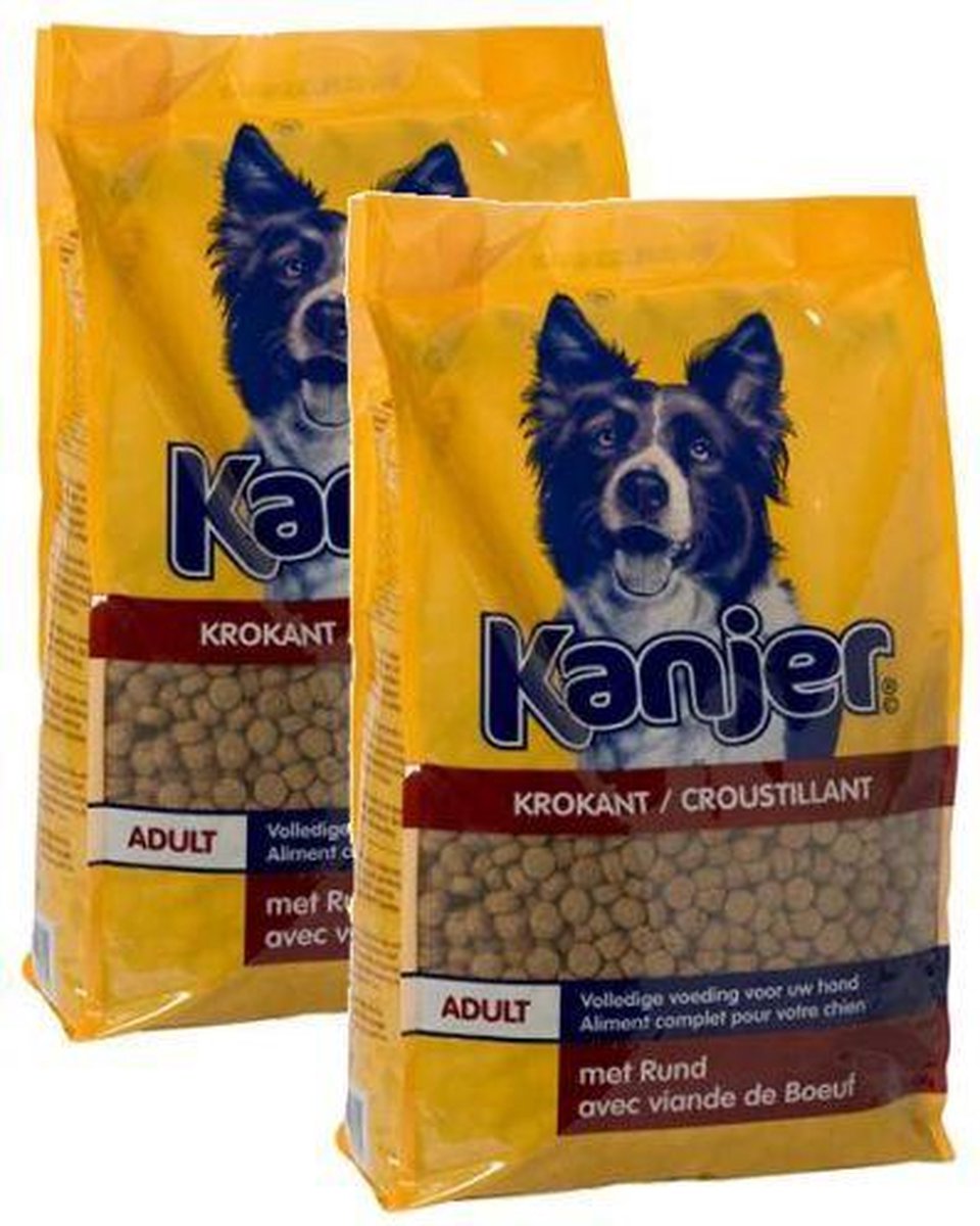 Kanjer Croc Adult - Rund - Hondenvoer - 2 x 15 kg