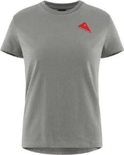 Klättermusen T-shirt Runa Vrouwen Katoen/elastaan Grijs Maat S