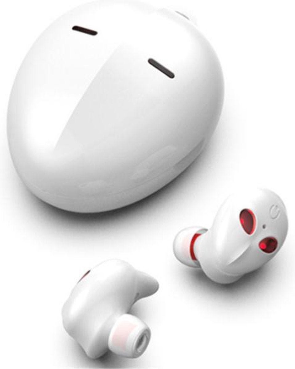 SwatCore Alien / bluetooth oordopjes / V20-SCA1 / Pure White / bluetooth 5.0 / draadloze oordopjes / Active Noise Cancelling / hoofdtelefoon / earphones / wireless earphones / touch screen  / oplaadbaar