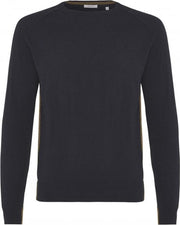 Tresanti Heren Pullover Ronde Hals Navy Regular Fit - XL
