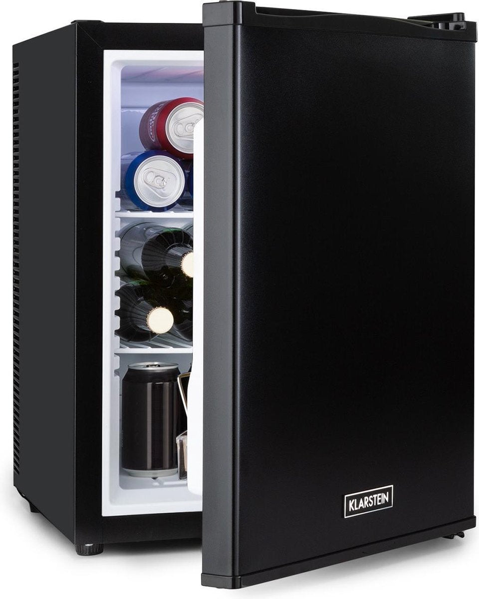 Klarstein Happy Hour 37 minibar 40 liter - drankenkoelkast - compressie-koelsysteem 5 - 15 °C -  LED-binnenverlichting - 23 dB