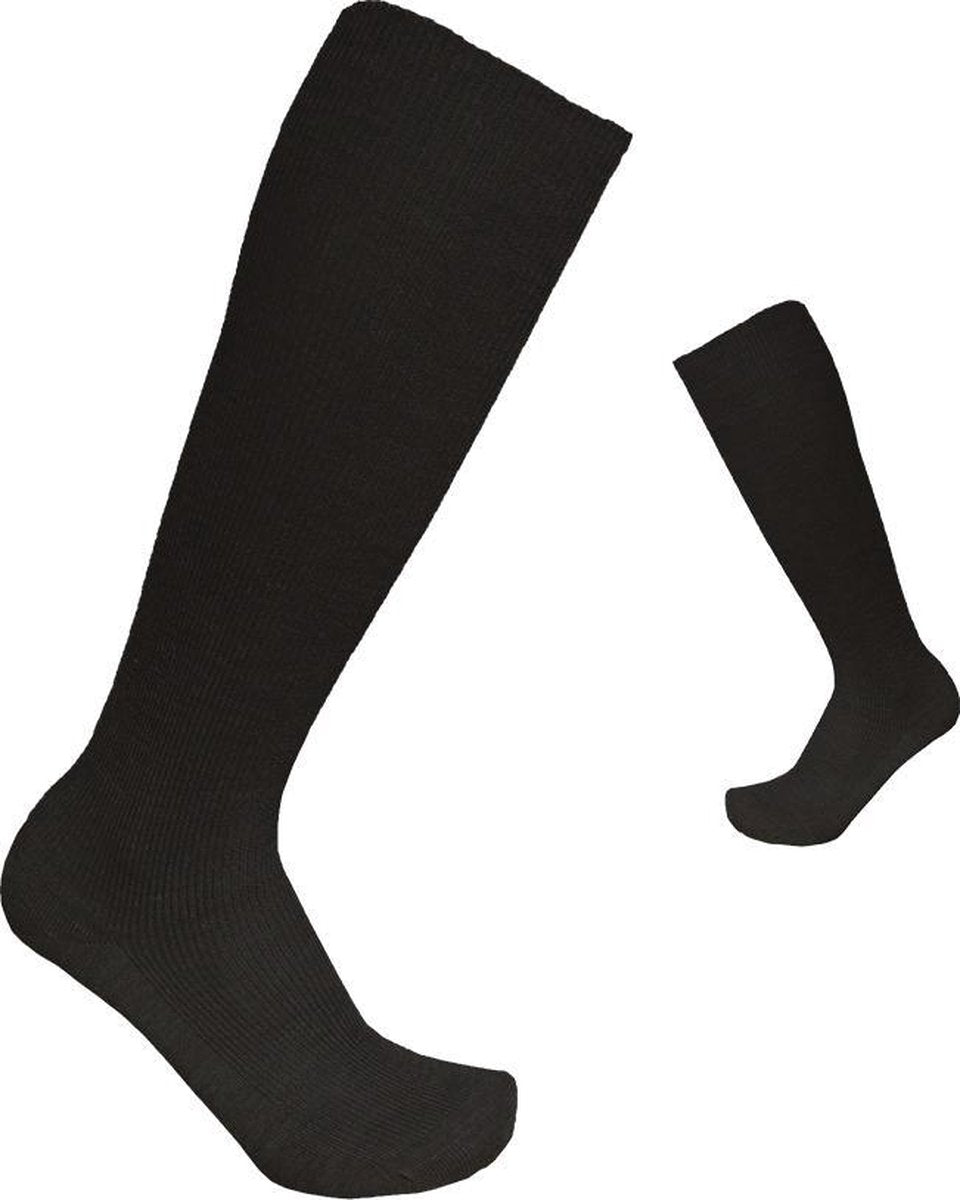 3-Pack Antipress Losse Boord Kniekousen die niet Afknellen - Zwart - Heren - Maat 39-42