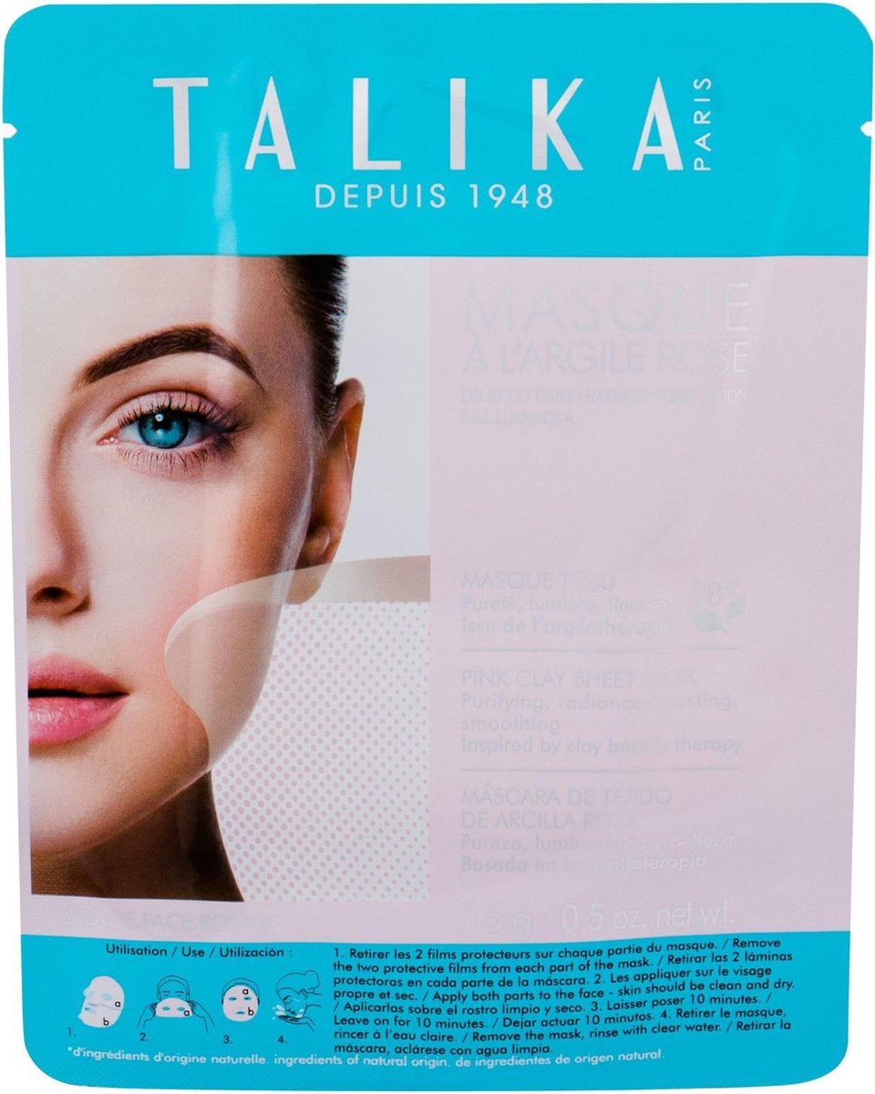 Talika - Pink Clay Mask - Pleťová maska - 15.0g