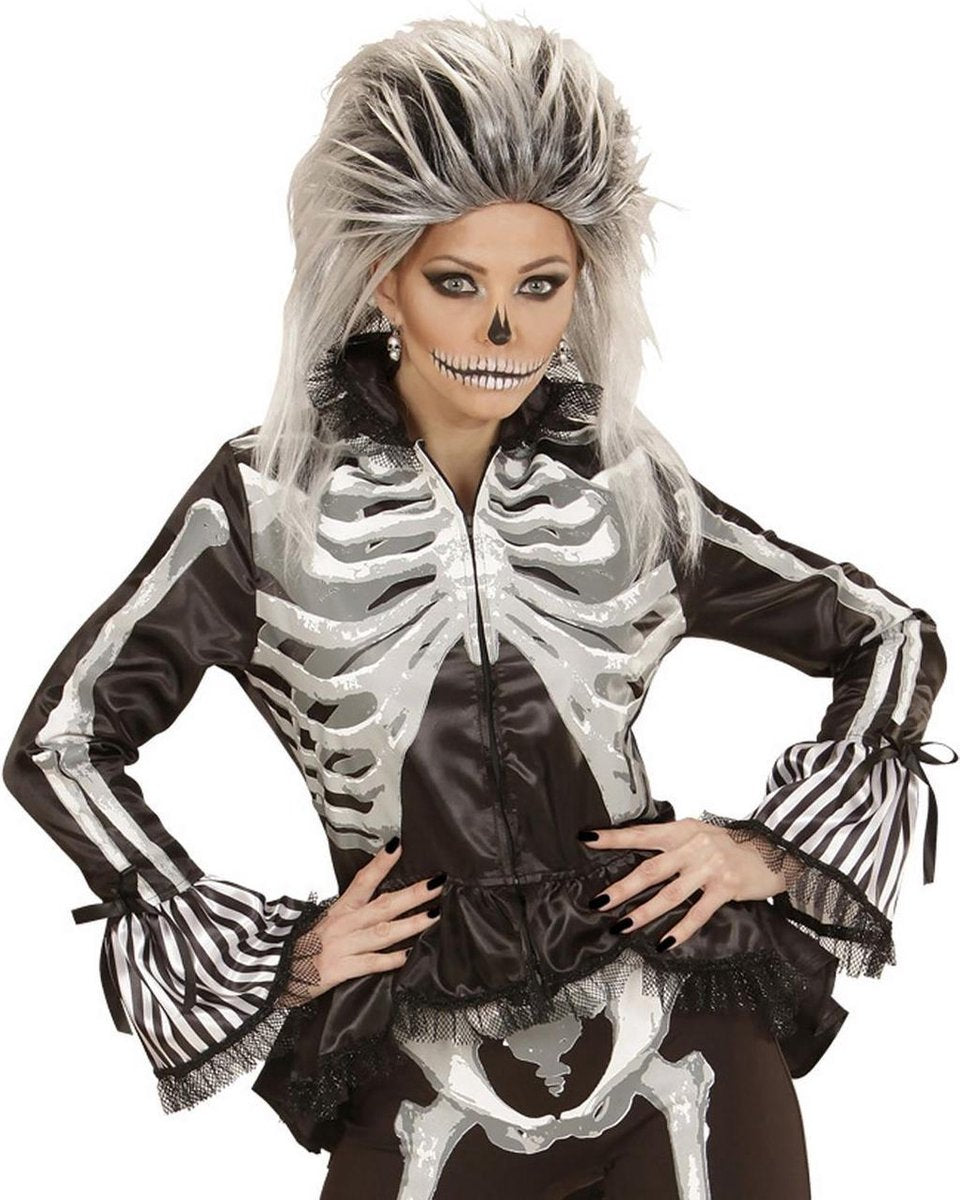 Skeletten vestje voor dames Halloween  - Verkleedkleding - Large