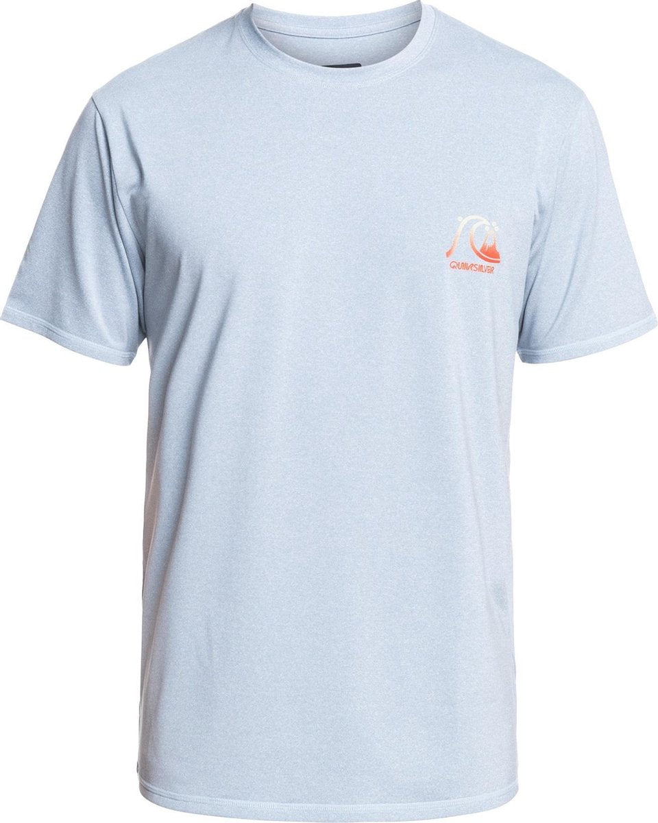 Quicksilver - UV-zwemshirt voor heren - Heritage Heather - Blauw - maat XL