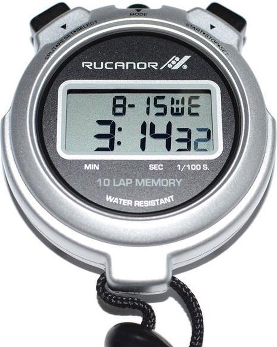 Rucanor Stopwatch 12 - Stopwatches  - zilver - ONE