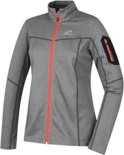 Hannah dames sweat vest Thea PS Full-Zip - Stretch - Grijs -KoraalRoze 42