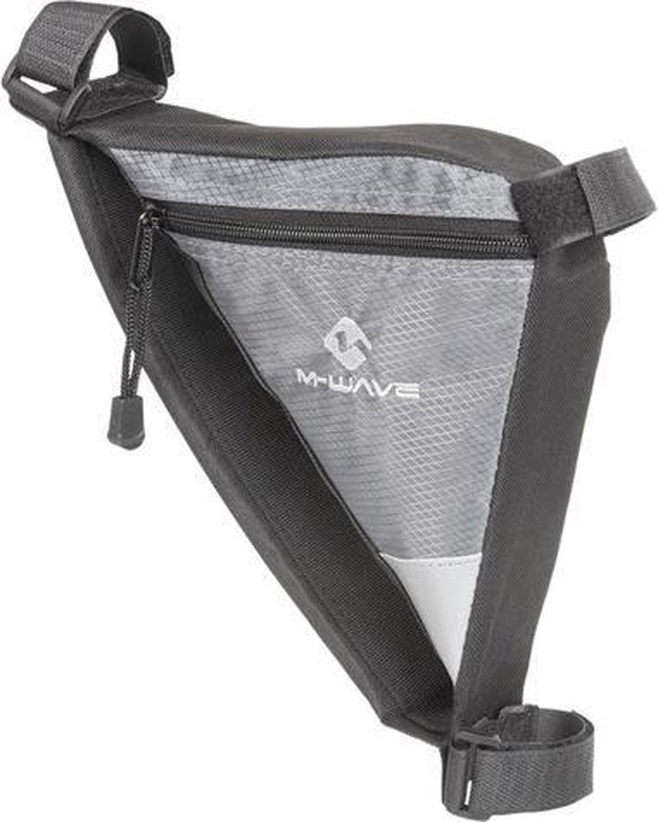 M-WAVE FRAME TAS DRIEHOEK ZWART/ANTRACIET